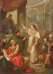 Le Sermon de Saint Étienne, 1745
